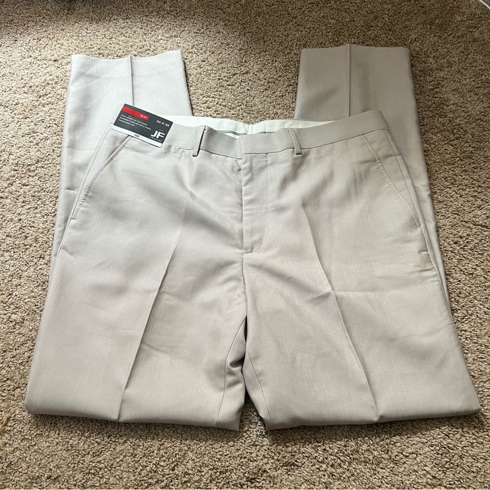 NWT J.Ferrar 34x32 Slim Slack Pant